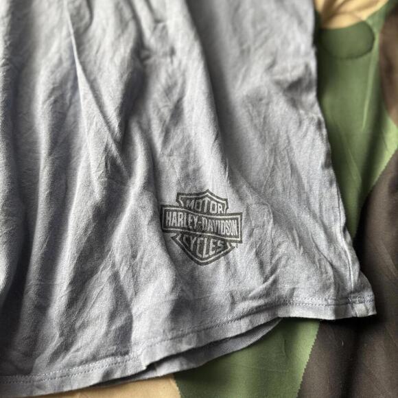 Harley-Davidson Lace-Up Sleeveless Tank – Women’s Large - Picture 4 of 8